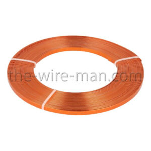 Aluminium-draad-vlak-oranje