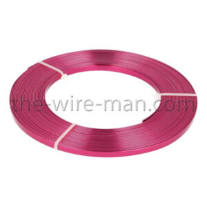 aluminium-draad-vlak-fuchsia
