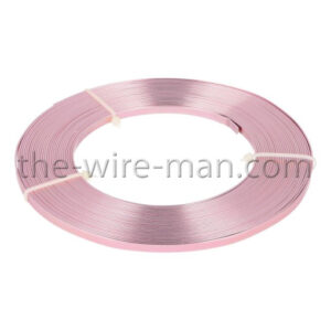 aluminium-draad-vlak-rose